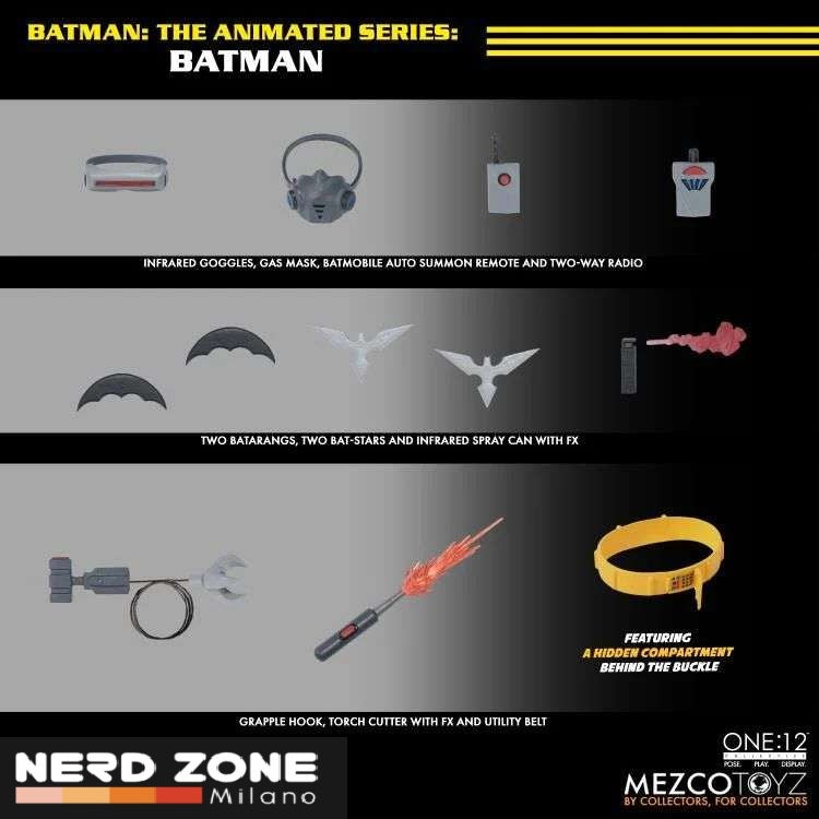 MEZCO - One 12 Collective Batman The Animated Series Action Figure