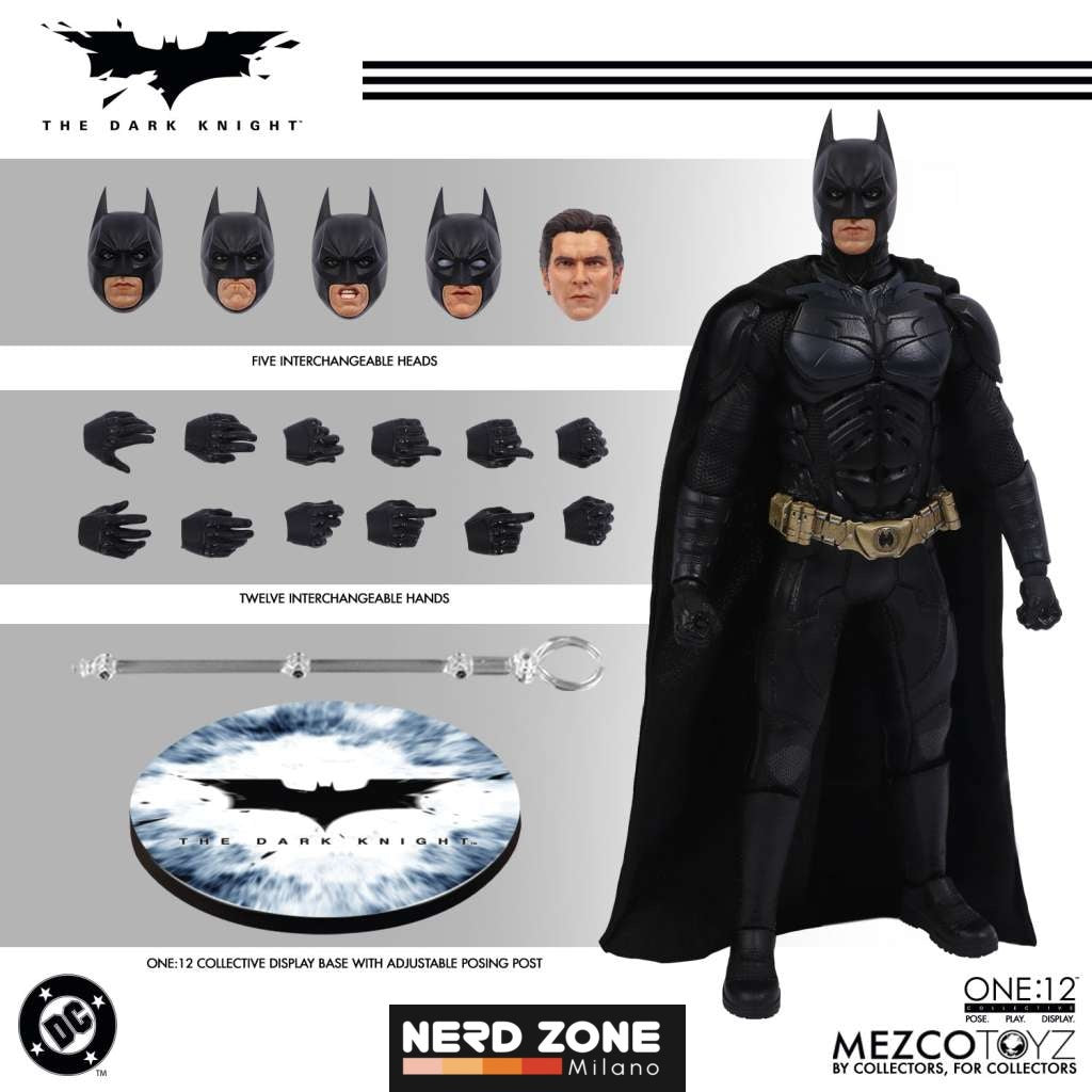 MEZCO - One 12 Collective The Dark Knight Batman Action Figure