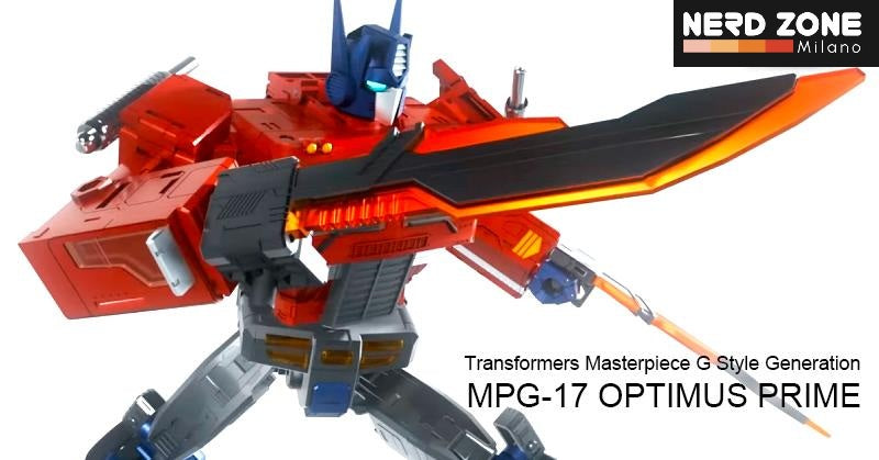 PRE ORDINE - Transformers Team-Up Series Action Figure MPG-17 Optimus Prime Style Generation