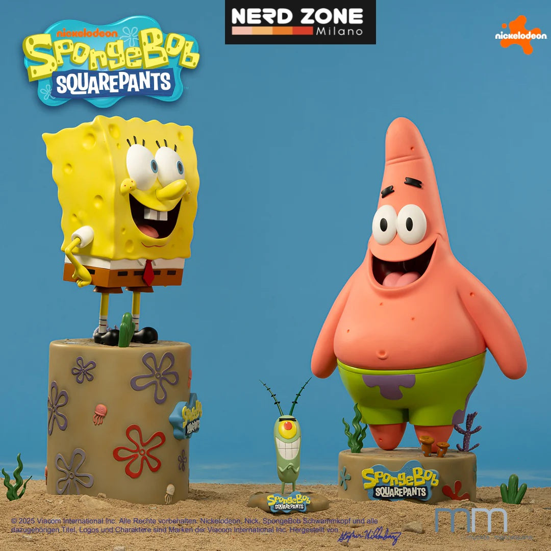 MUCKLE MANNEQUINS - SpongeBob SquarePants Life-Size Statue SpongeBob 120 cm