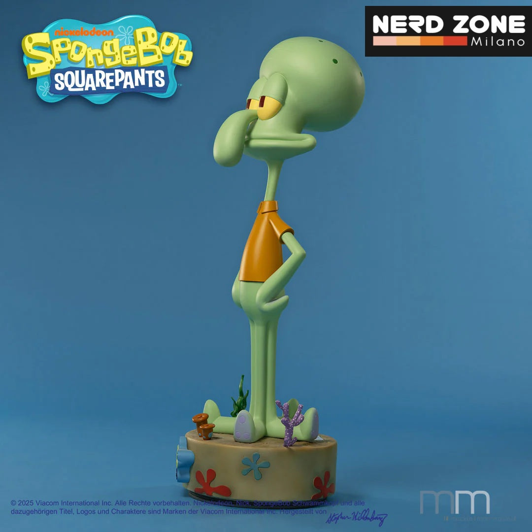MUCKLE MANNEQUINS - SpongeBob SquarePants Life-Size Statue Squidward 130 cm