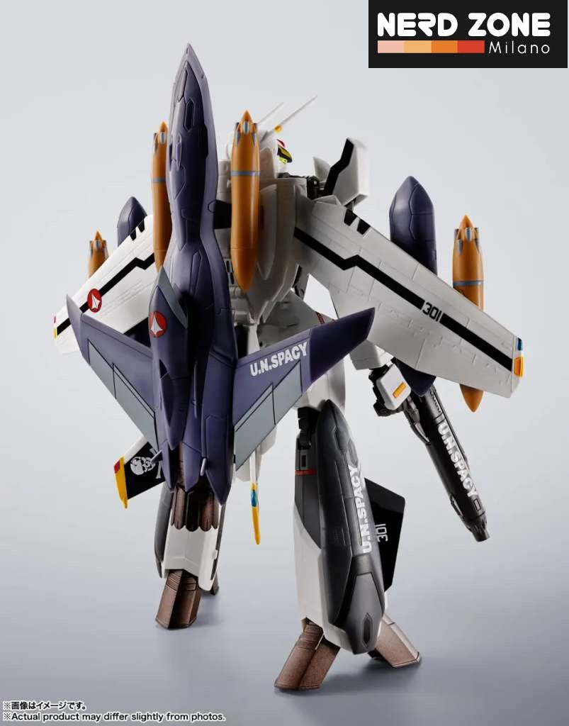 BANDAI – Macross Vf-0s Phoenix Roy Focker Use Qf-2200d-B Ghost Hi-Metal R