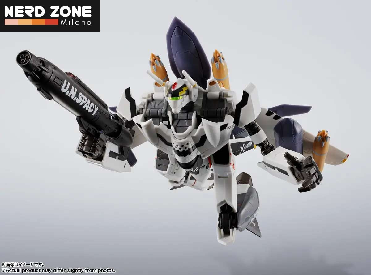 BANDAI – Macross Vf-0s Phoenix Roy Focker Use Qf-2200d-B Ghost Hi-Metal R