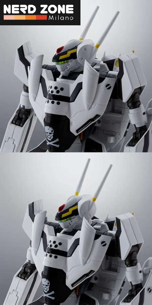 BANDAI – Macross Vf-0s Phoenix Roy Focker Use Qf-2200d-B Ghost Hi-Metal R