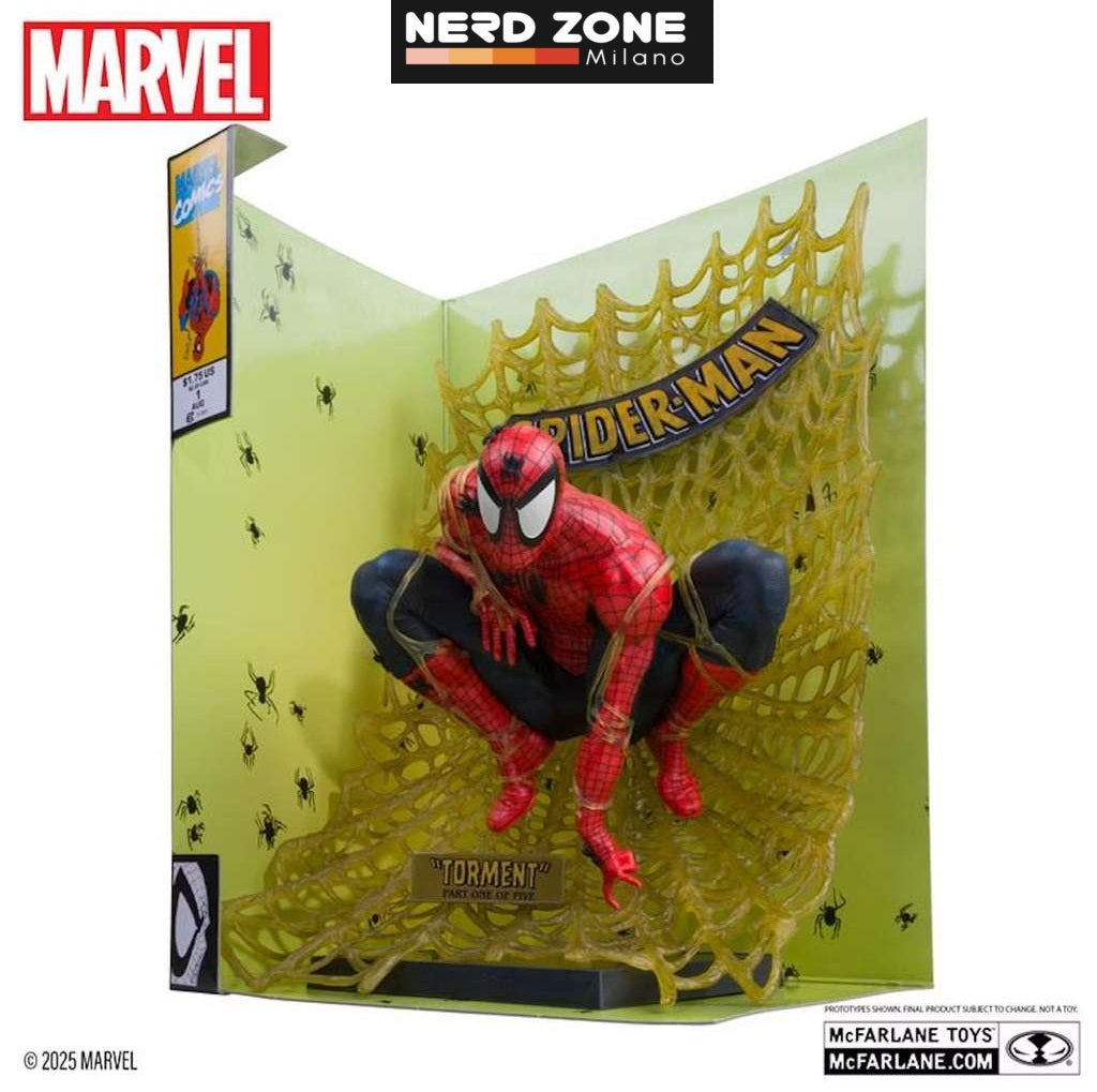 McFARLANE TOYS 2025 - Marvel Collection 1:6 Wv6 Spider-Man (Spider-Man #1 Black And Gold Variant) D23 Excl Figure
