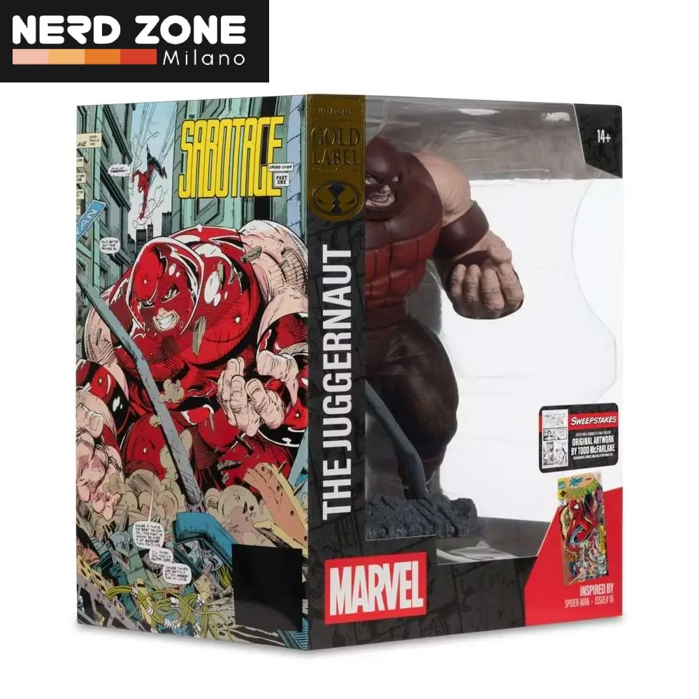McFARLANE TOYS 2025 - Marvel Collection 1:10 Wv6 Juggernaut (spider-man#16) Figure