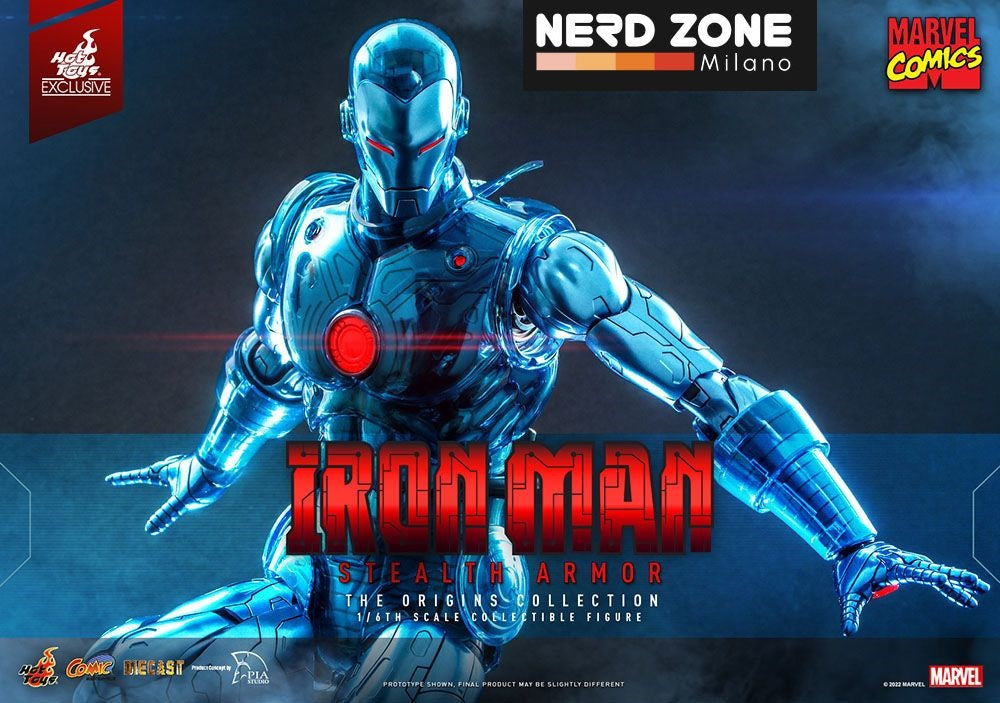 HOT TOYS Marvel Comics Diecast Action Figure 1/6 Iron Man