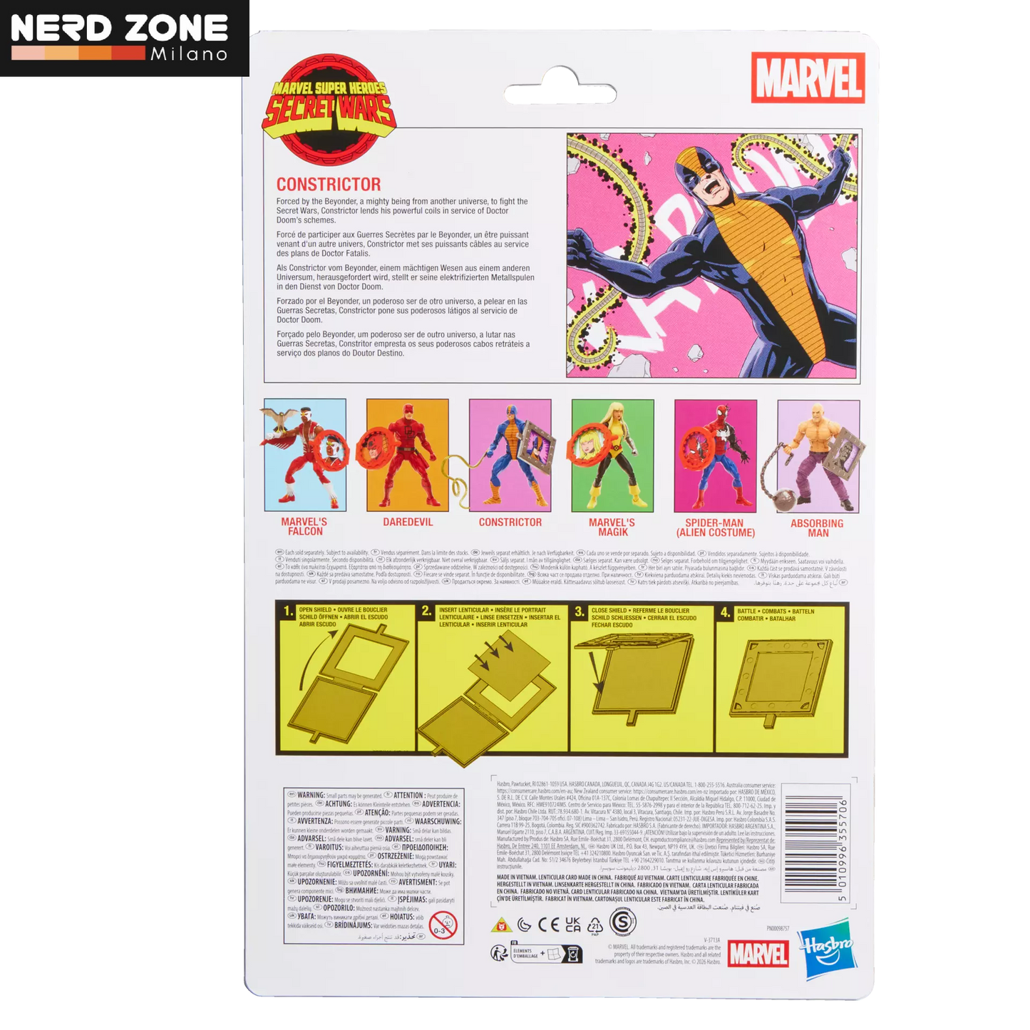 PRE ORDINE - HASBRO - Marvel Legends Secret Wars Constrictor Action Figure