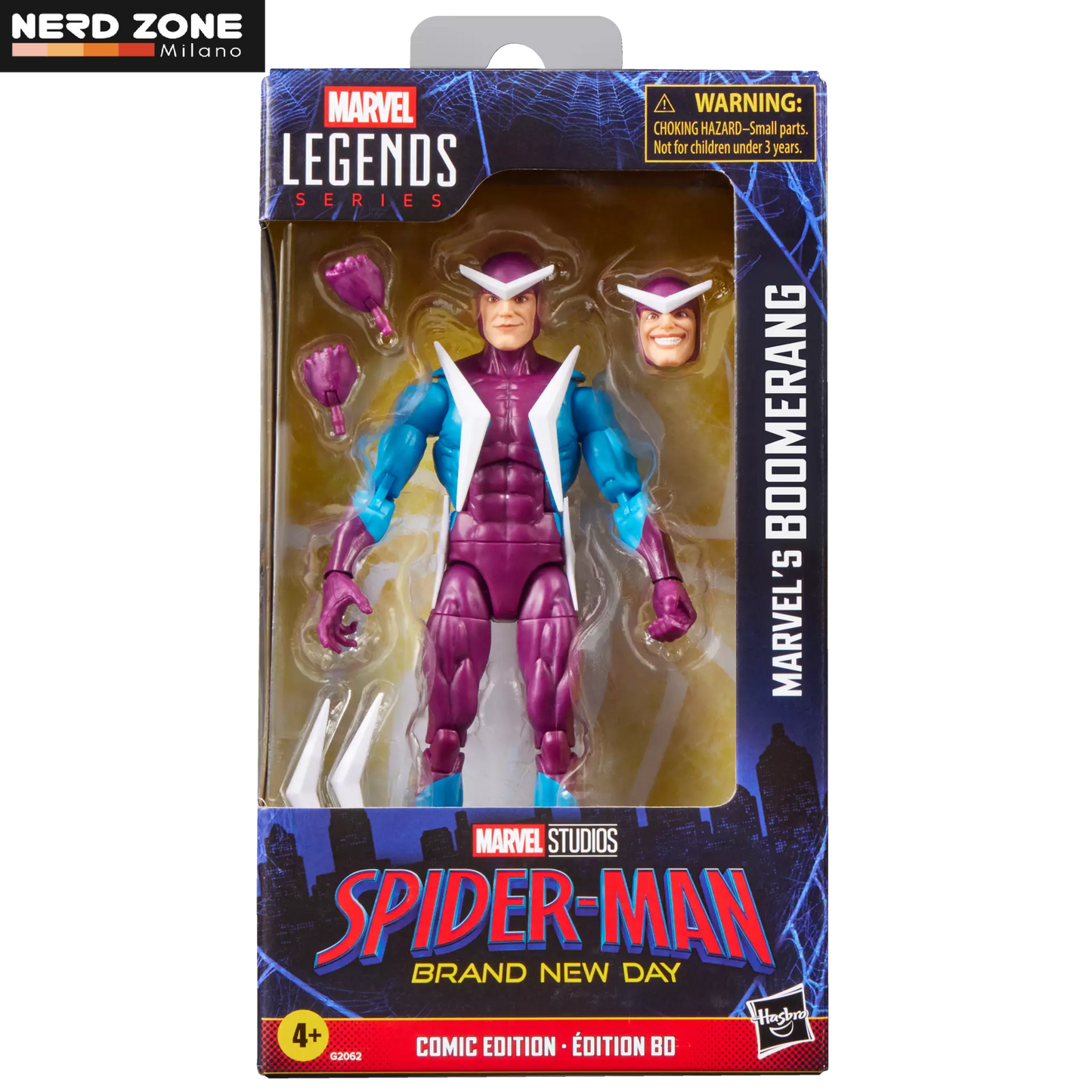 PRE ORDINE - HASBRO - Marvel Legends Spider-man Brand New Day Boomerang Action Figure