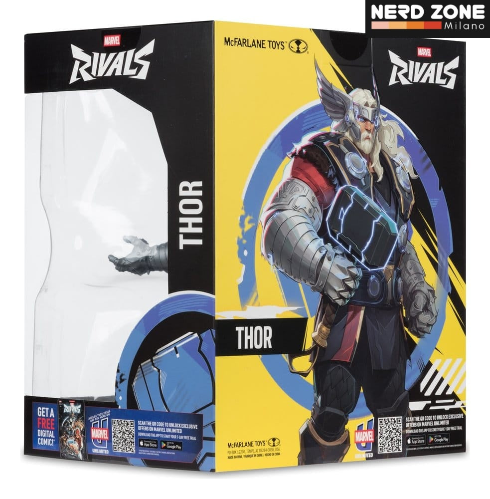 McFARLANE TOYS 2025 - Marvel Rivals Collection 1/10 Action Figure Thor 19 cm