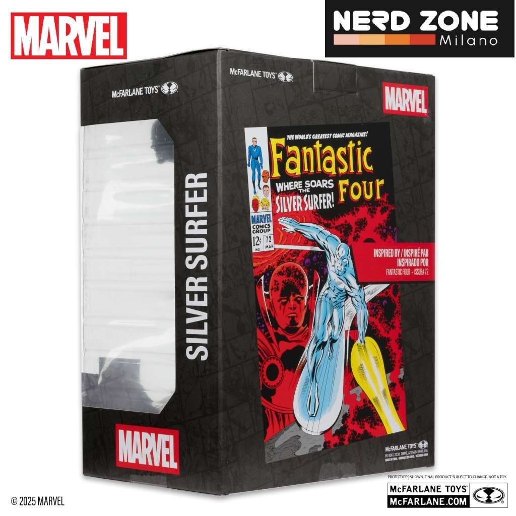 McFARLANE TOYS 2025 - Marvel Collection W6 1:6 Silver Surfer (Fantastic Four #72) Figure