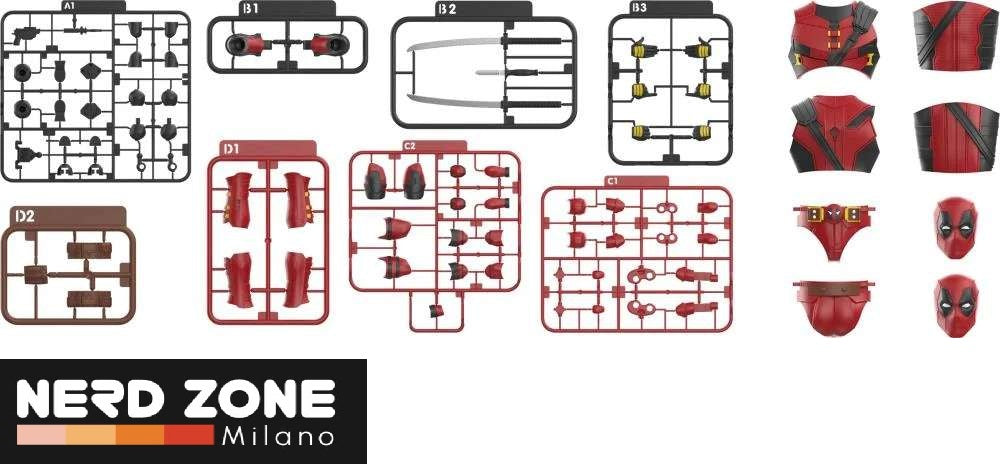 PRE ORDINE - BLOKEES - Marvel Infinity Saga Deadpool Champion Class Model Kit