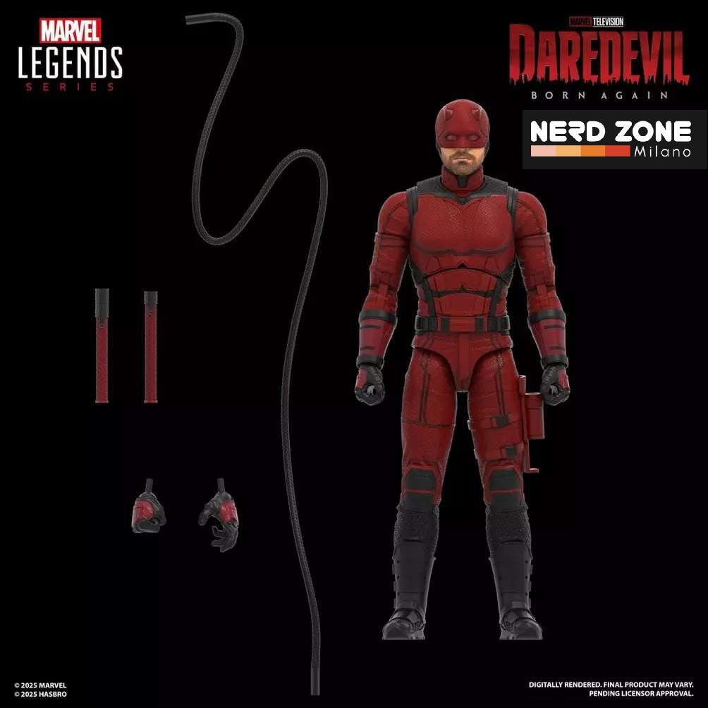 HASBRO - MARVEL LEGENDS - Daredevil Born Again Daredevil Action Figure