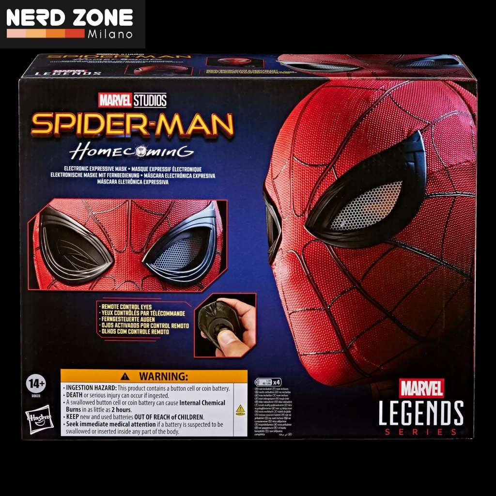 HASBRO - Marvel Legends Electronic Expressive Spider-Man Mask