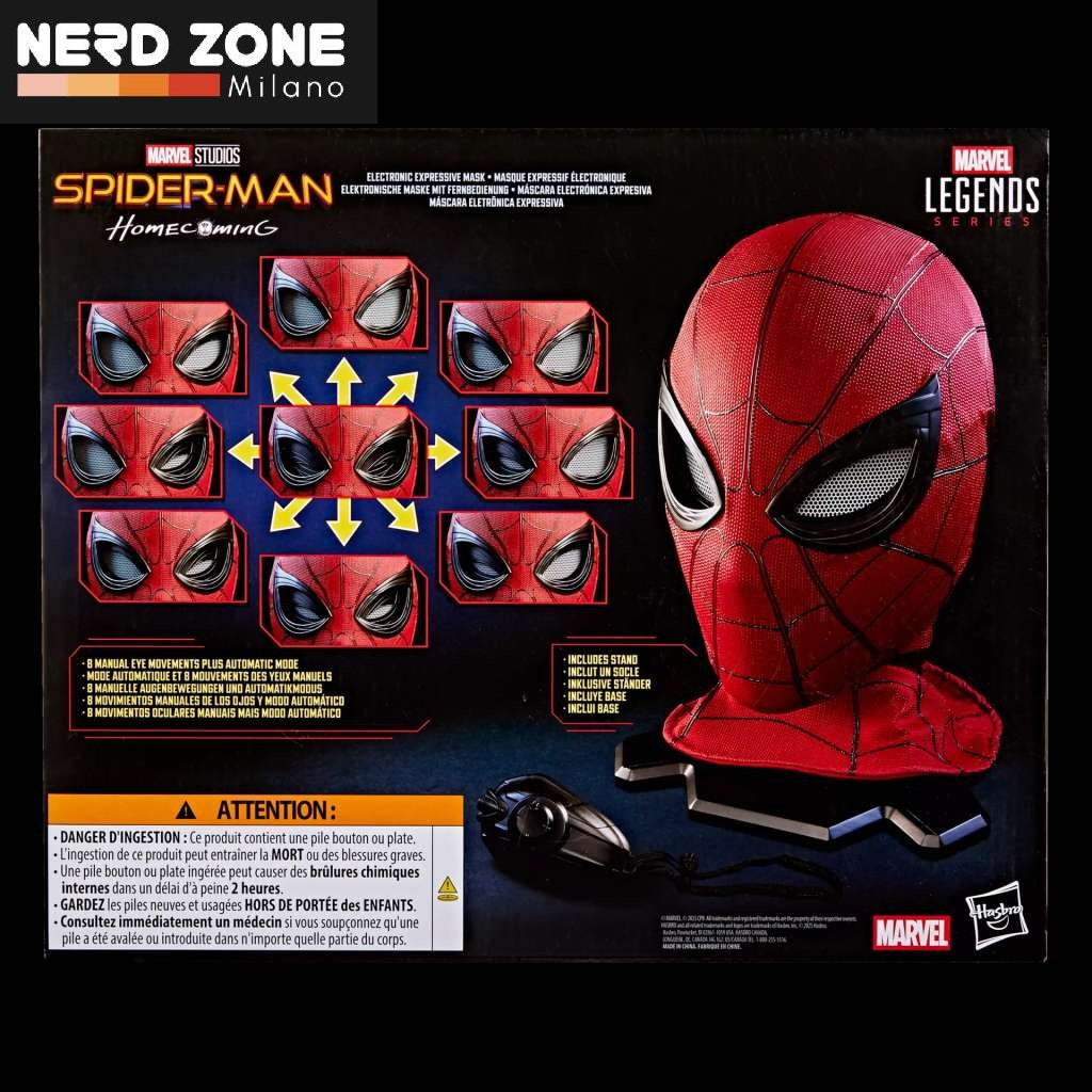 HASBRO - Marvel Legends Electronic Expressive Spider-Man Mask