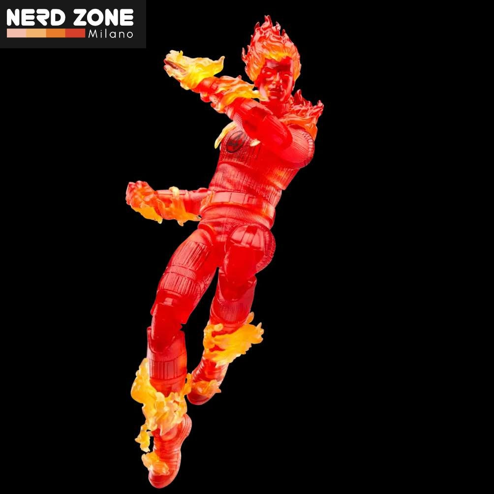 HASBRO - Marvel legends fantastic four first steps human torch action figure