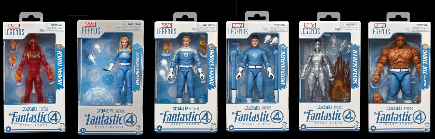 HASBRO - Marvel Legends Fantastic Four First Steps SET 6 Figure