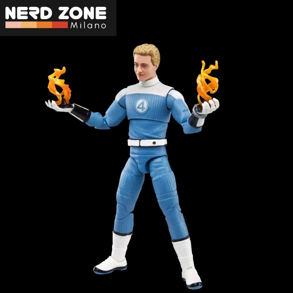 HASBRO - Marvel legends fantastic four first steps johnny storm action figure