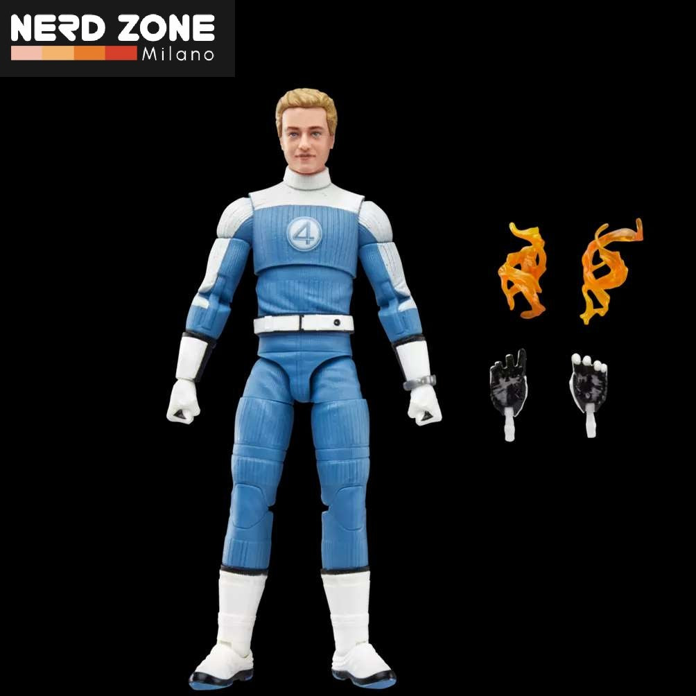 HASBRO - Marvel legends fantastic four first steps johnny storm action figure