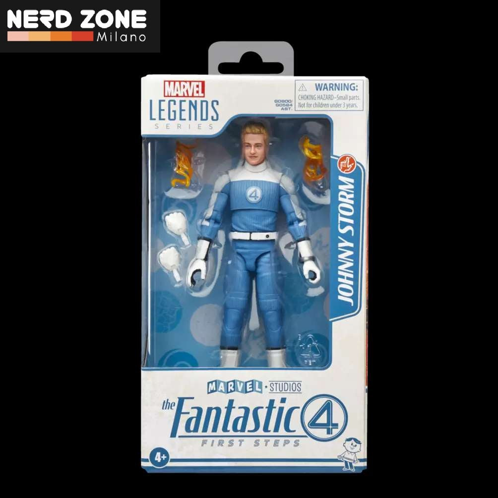 HASBRO - Marvel legends fantastic four first steps johnny storm action figure