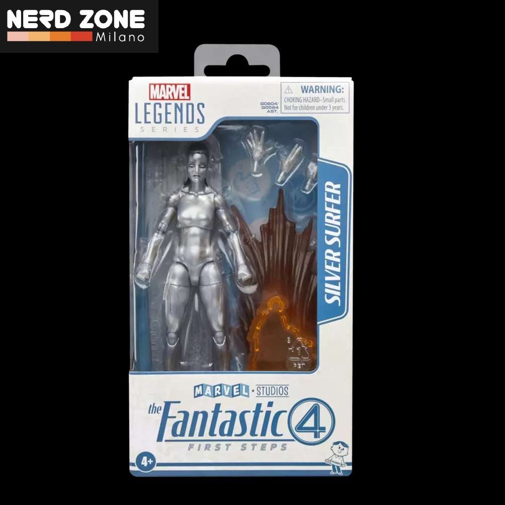 HASBRO - Marvel legends fantastic four first steps silver surfer action figure