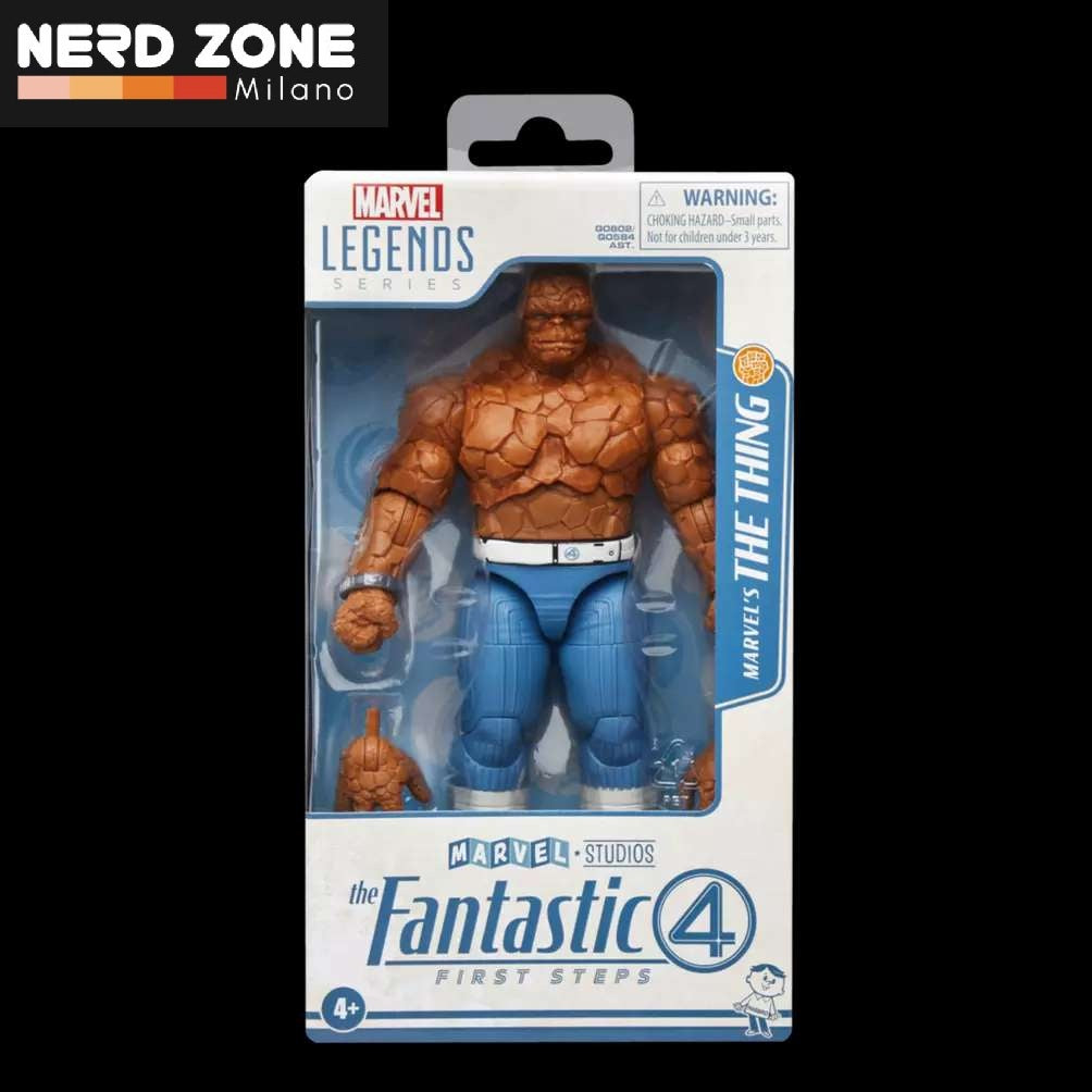 HASBRO - Marvel legends fantastic four first steps the thing action figure