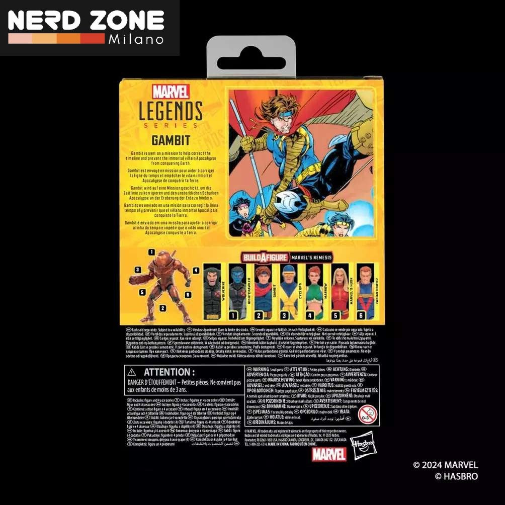 HASBRO - Marvel Legends X-Men Nemesis Gambit Action Figure