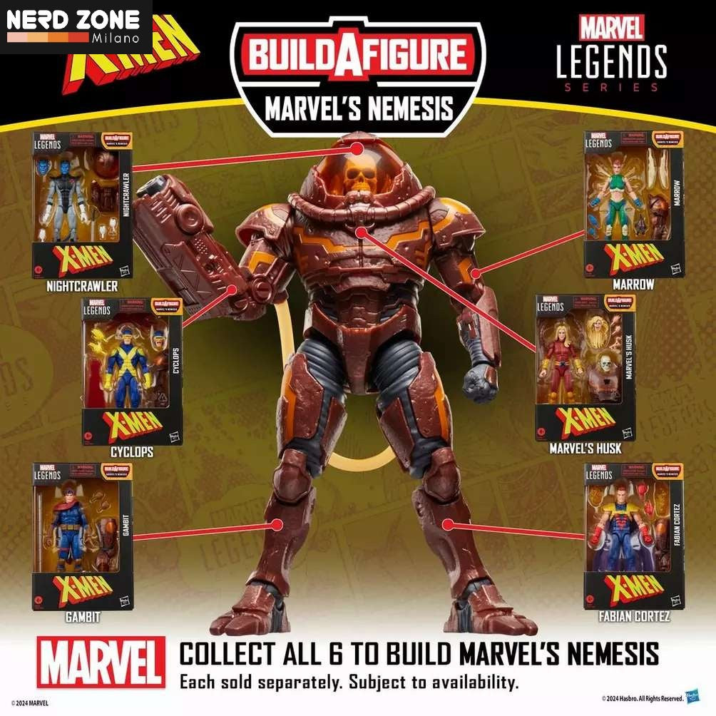 HASBRO - Marvel Legends X-Men Nemesis Gambit Action Figure