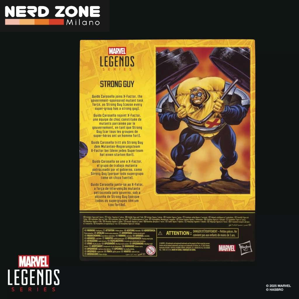 HASBRO - Marvel Legends X-Men X-Factor Strong Guy Action Figure