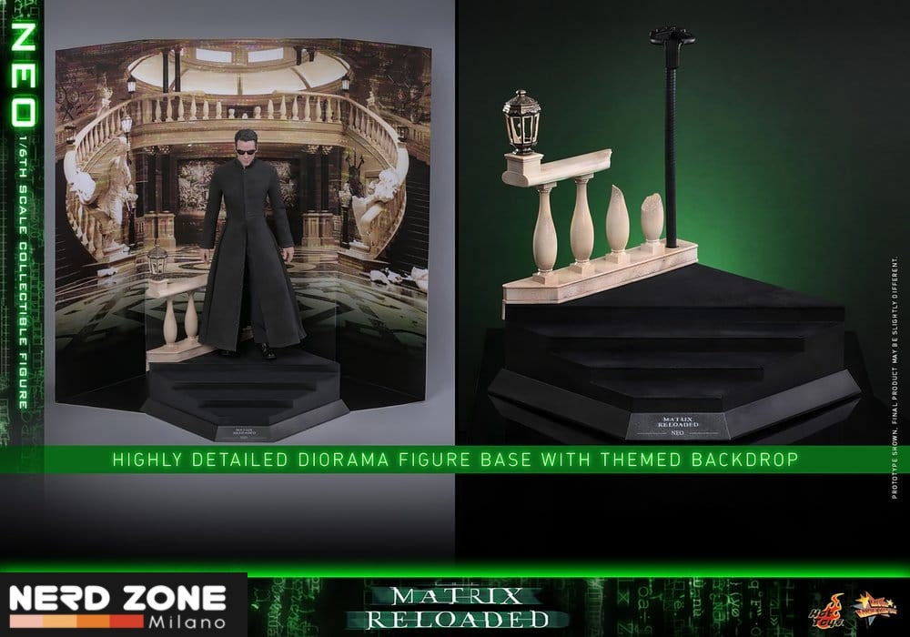 PRE ORDINE - HOT TTOYS - Matrix Movie Masterpiece Action Figure 1/6 Neo 31 cm