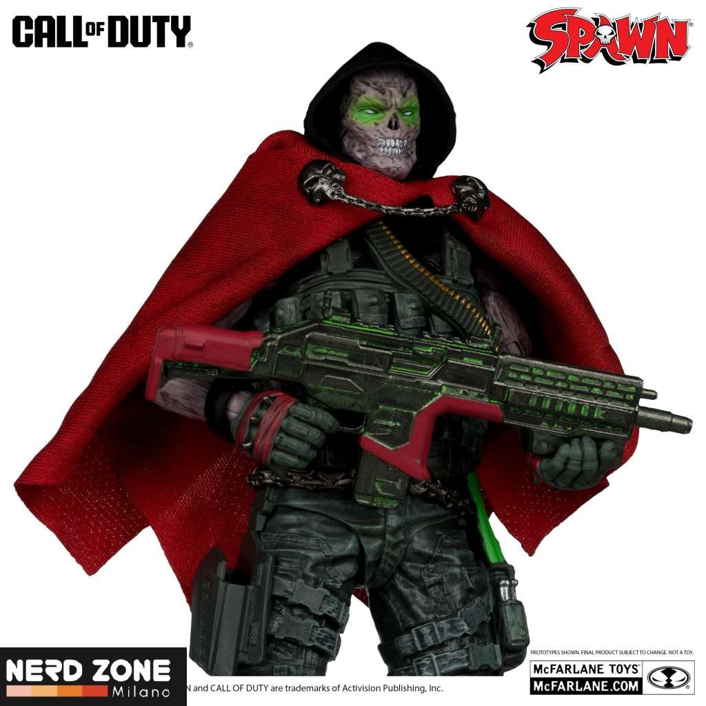 McFARLANE TOYS 2025 - Call Of Duty 7inch Burned Spawn Action Figure