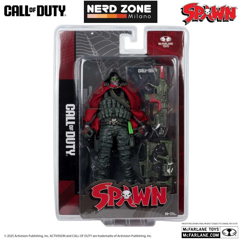 McFARLANE TOYS 2025 - Call Of Duty 7inch Burned Spawn Action Figure
