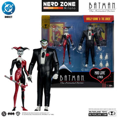 McFARLANE TOYS 2025 - Dc Direct Batman Animated Comic Harley & Joker Mad Love Af 2-pk