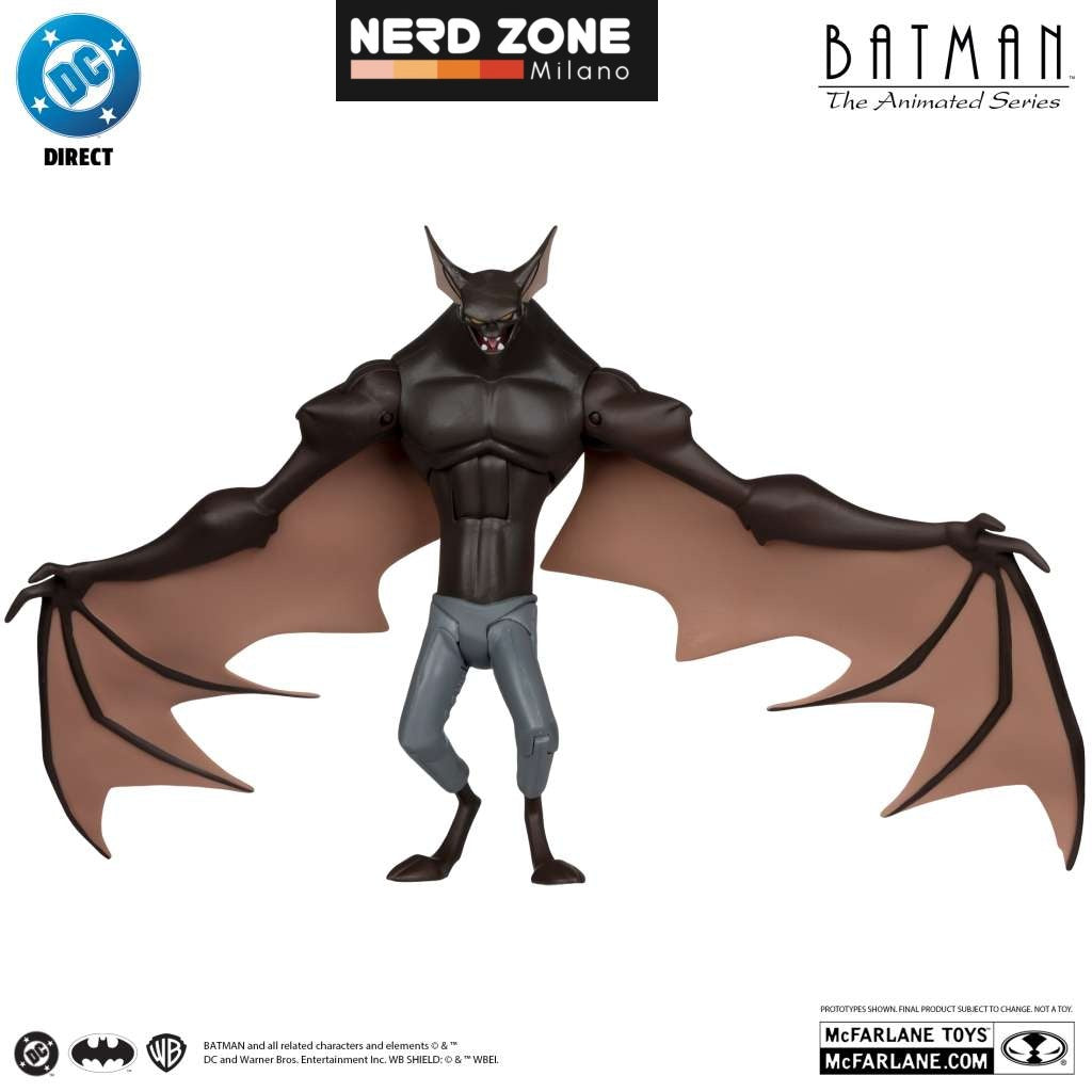 McFARLANE TOYS 2025 - Dc Direct Batman Animated Manbat Deluxe Gold Label Figure
