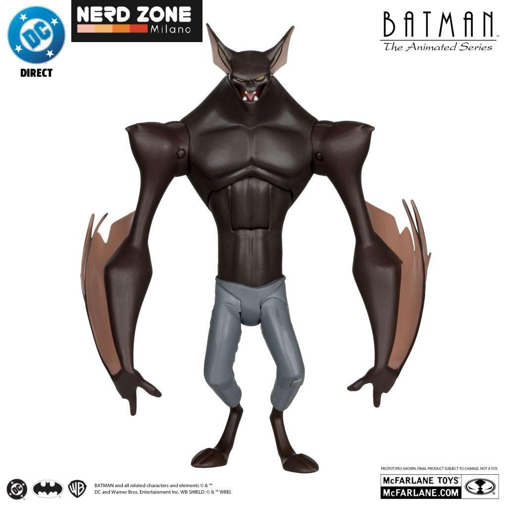 McFARLANE TOYS 2025 - Dc Direct Batman Animated Manbat Deluxe Gold Label Figure
