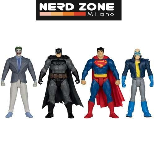 McFARLANE TOYS 2025 - Dc Direct Dark Knight Returns 3Inch Comic Figure 4pk