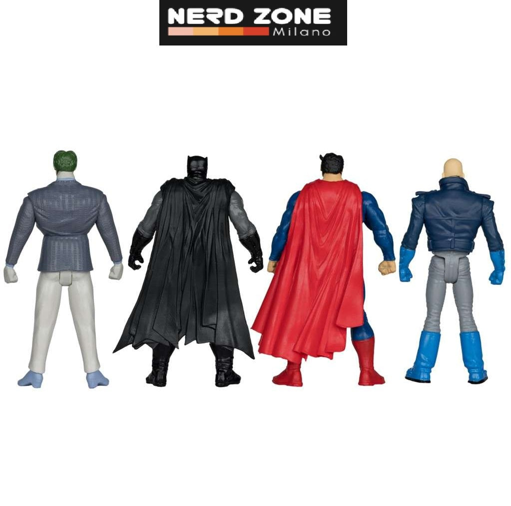 McFARLANE TOYS 2025 - Dc Direct Dark Knight Returns 3Inch Comic Figure 4pk
