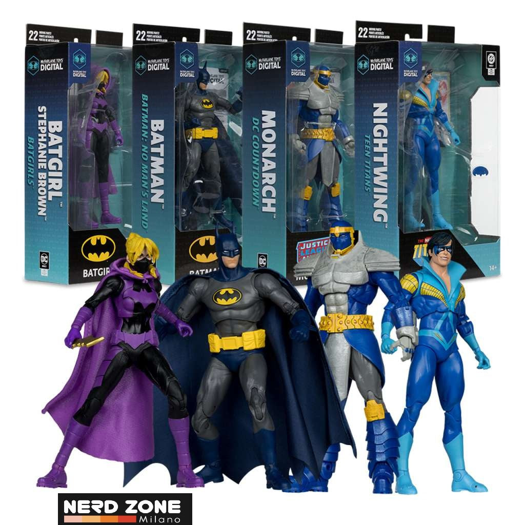 McFARLANE TOYS 2025 - Dc Direct Digital W.5 Action Figure Set (6)