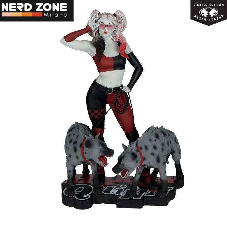 McFARLANE TOYS 2025 - Dc Direct Harley Quinn Red White & Black By Jenny Frison Resin Statue