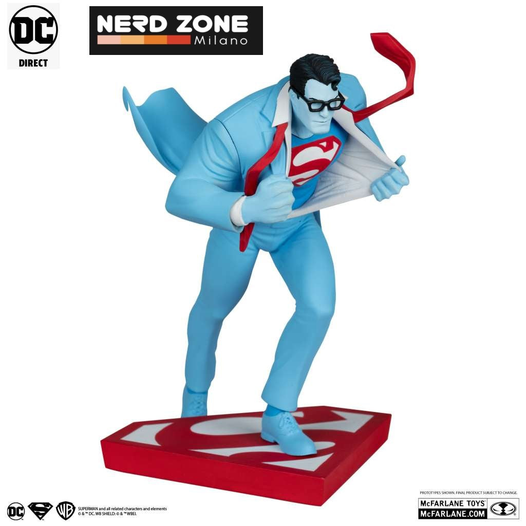 McFARLANE TOYS 2025 - Dc Direct Superman Red And Blue Clayton Henry Resin Statue