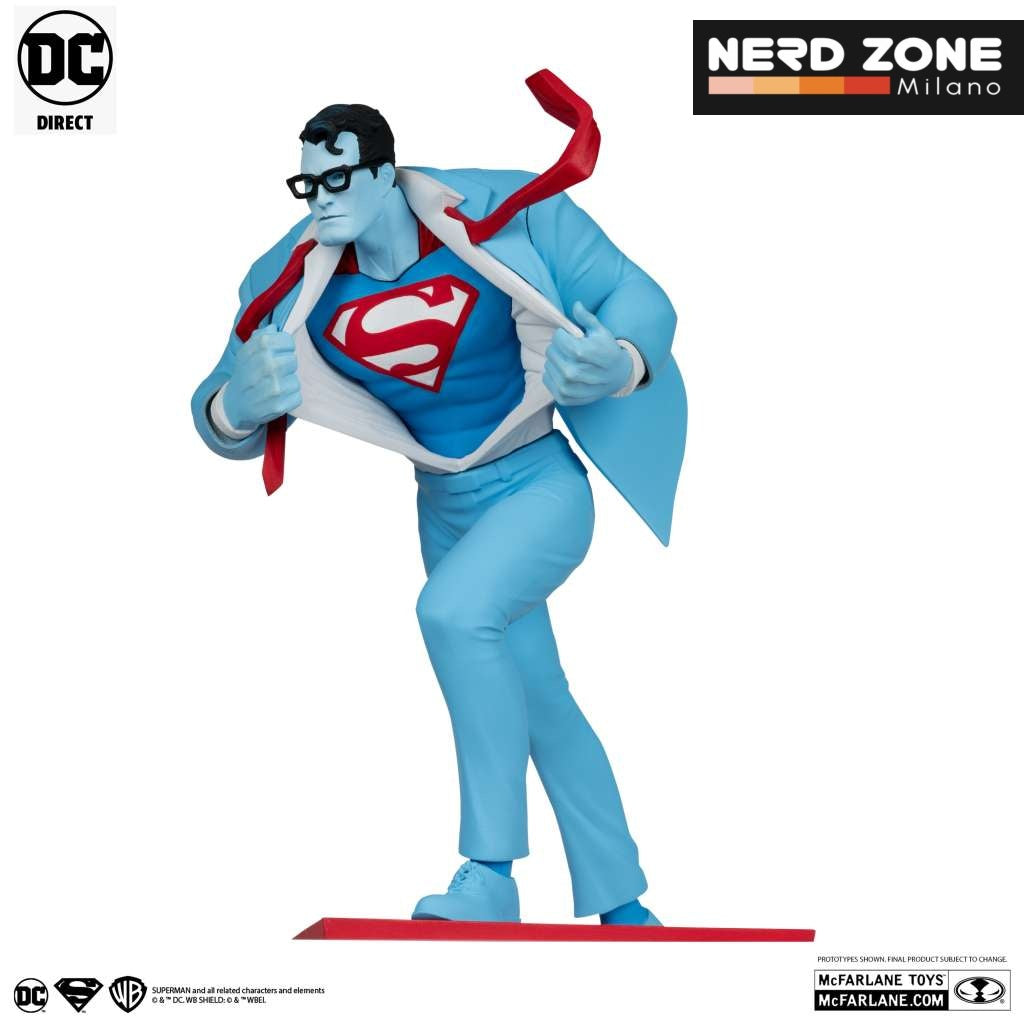 McFARLANE TOYS 2025 - Dc Direct Superman Red And Blue Clayton Henry Resin Statue