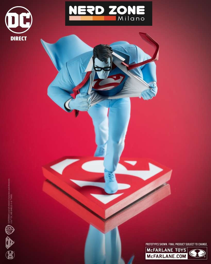 McFARLANE TOYS 2025 - Dc Direct Superman Red And Blue Clayton Henry Resin Statue
