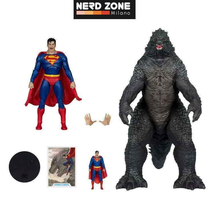 McFARLANE TOYS 2025 - Dc Justice League Monsterverse Superman Vs Godzilla 2pk