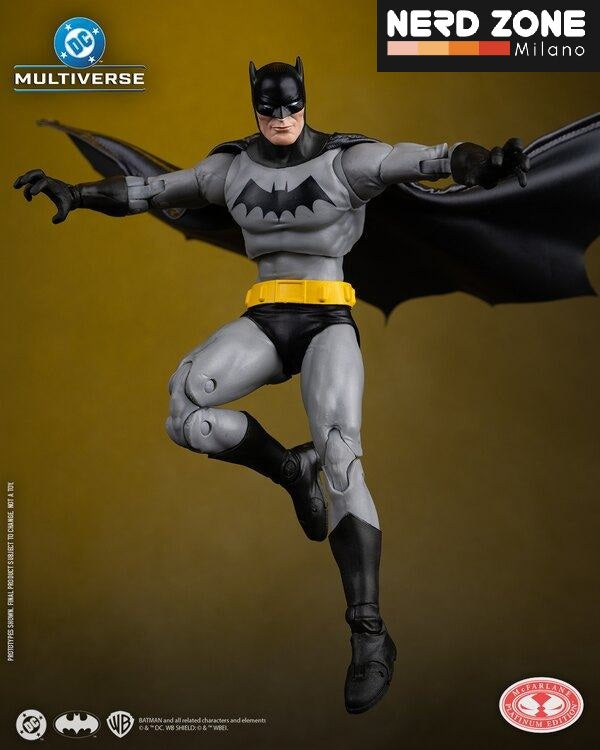 PRE ORDINE - McFARLANE TOYS 2025 - Dc Multiverse 7inch Batman #1 Platinum Action Figure