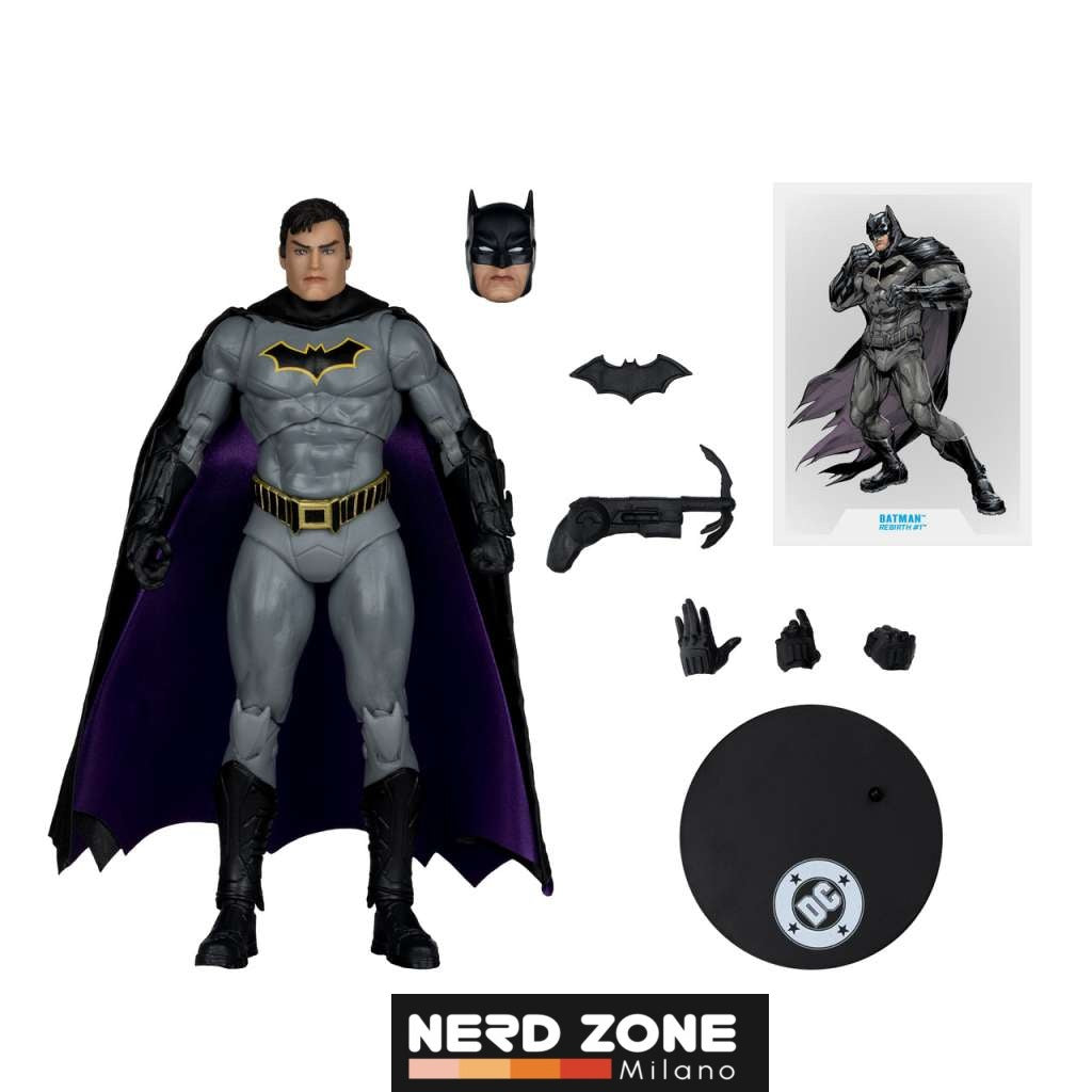 McFARLANE TOYS 2025 - Dc Multiverse Batman Rebirth #1 Gold Label Action Figure