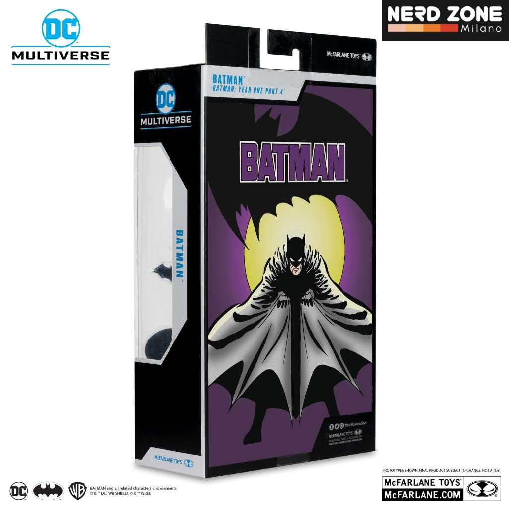 McFARLANE TOYS 2025 - Dc Multiverse Batman Year One Pt4 Gold Label Platinum Batman af