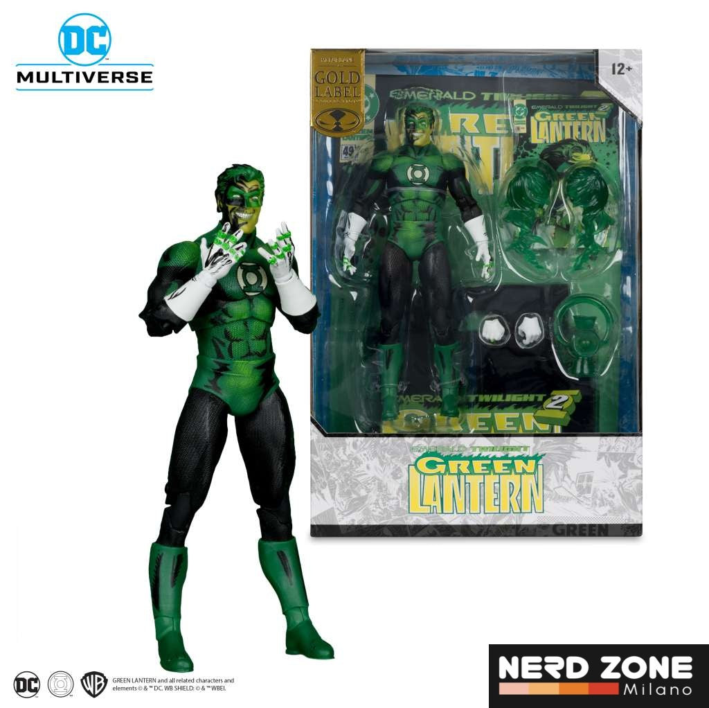 McFARLANE TOYS 2025 - Dc Multiverse Cover Recreations Green Lantern Emerald Twilight Figure