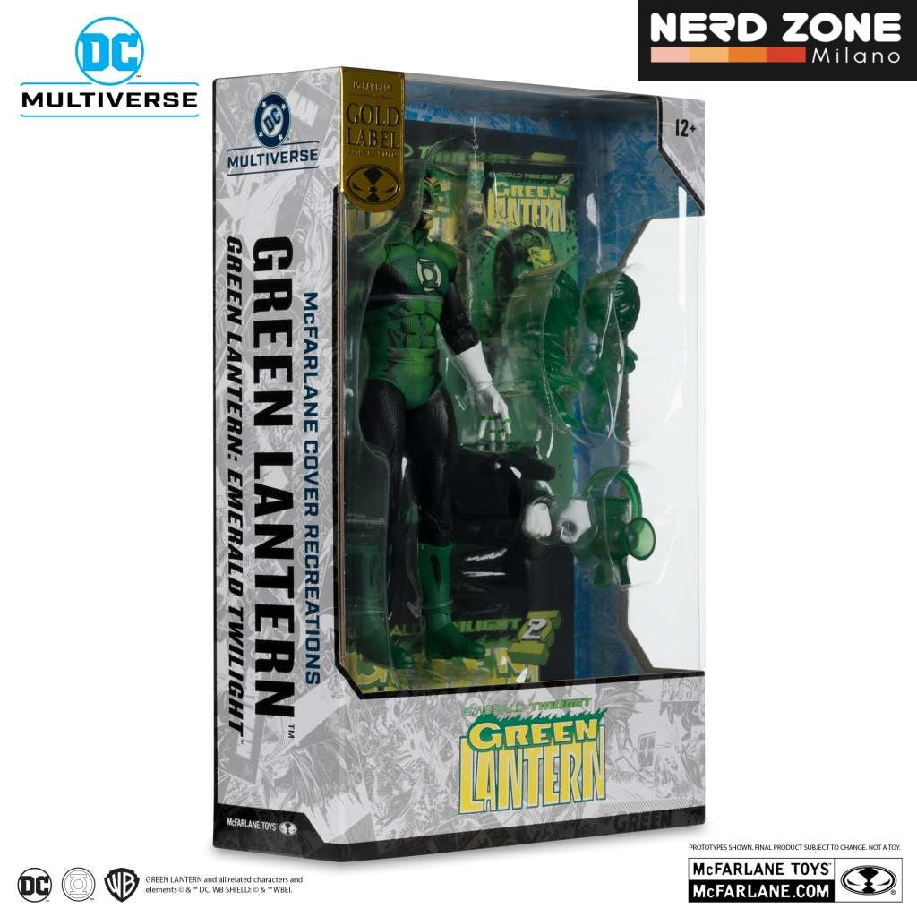 McFARLANE TOYS 2025 - Dc Multiverse Cover Recreations Green Lantern Emerald Twilight Figure