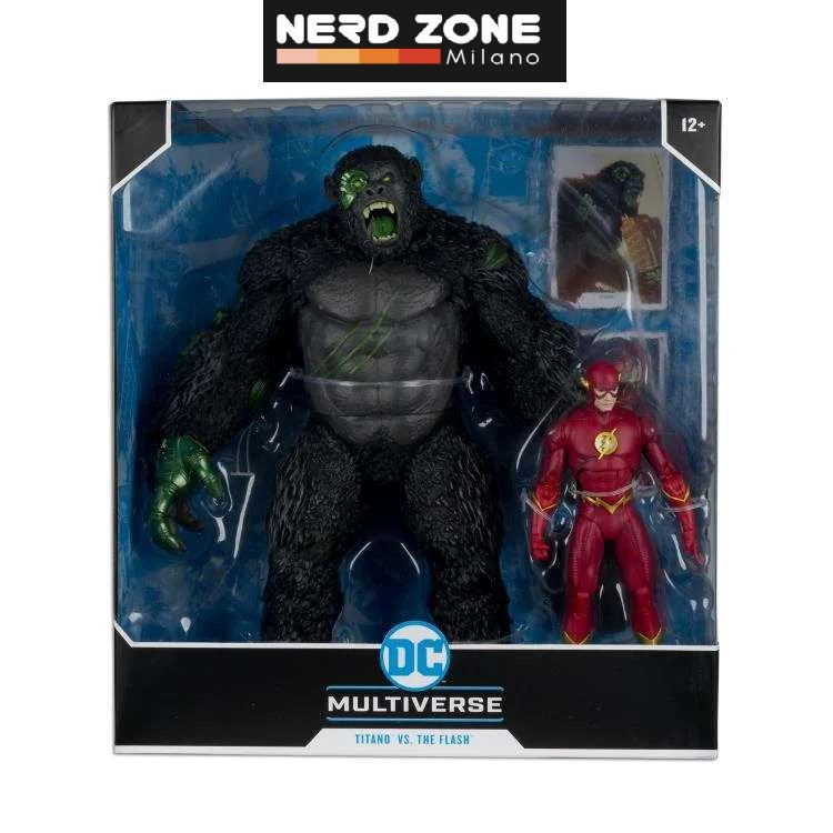 McFARLANE TOYS 2025 - Dc Multiverse Flash Vs Titano Megafig 2 Pk