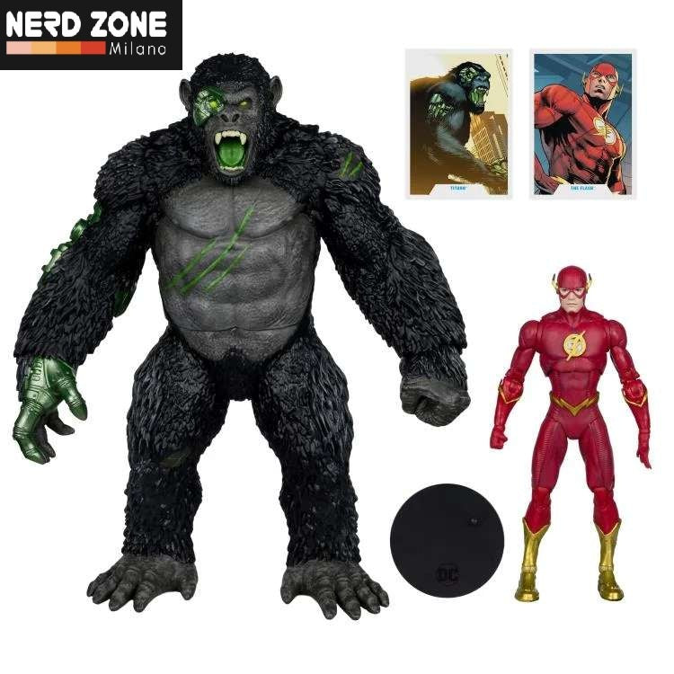 McFARLANE TOYS 2025 - Dc Multiverse Flash Vs Titano Megafig 2 Pk